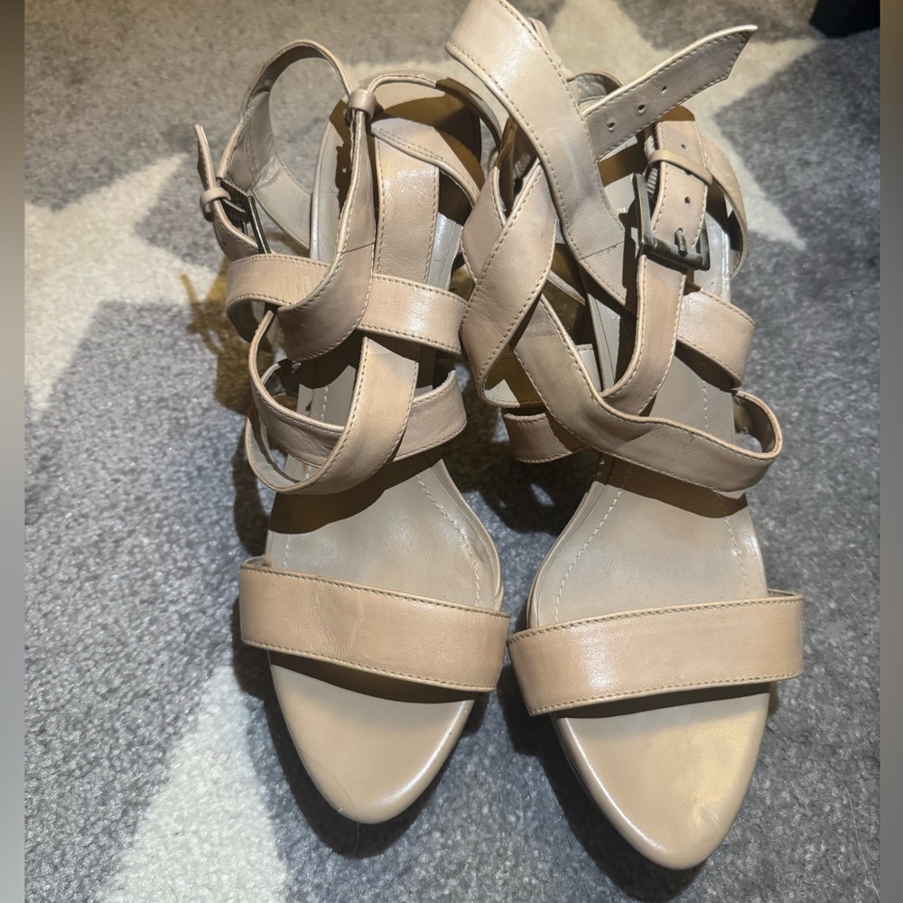 BCBG high heel strappy sandal size 8.5